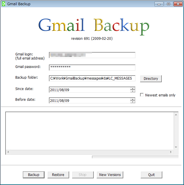 Gmail Backup