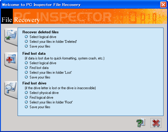 PC INSPECTOR File Recovery