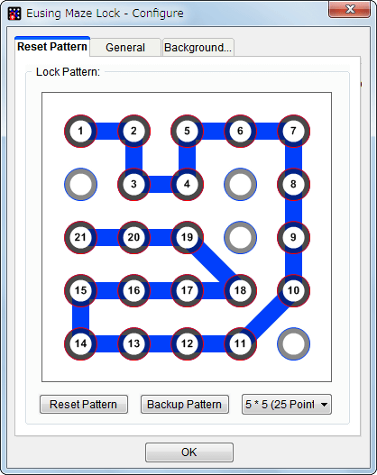 Eusing Maze Lock