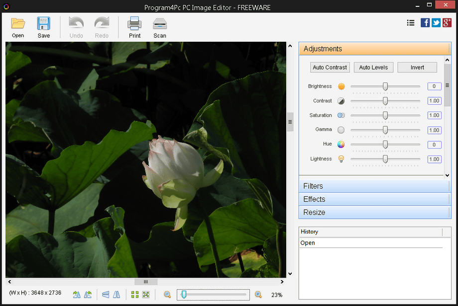 PC Image Editor