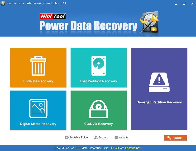 MiniTool Power Data Recovery Free Edition